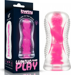 Lovetoy 6,0-tolline LUMINO PLAY MASTURBAATOR – ROOSA GLOW hind ja info | Sekslelud, masturbaatorid | kaup24.ee