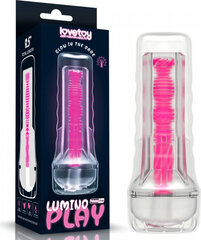 Lovetoy 8,5-tolline LUMINO PLAY MASTURBAATOR – ROOSA GLOW hind ja info | Sekslelud, masturbaatorid | kaup24.ee