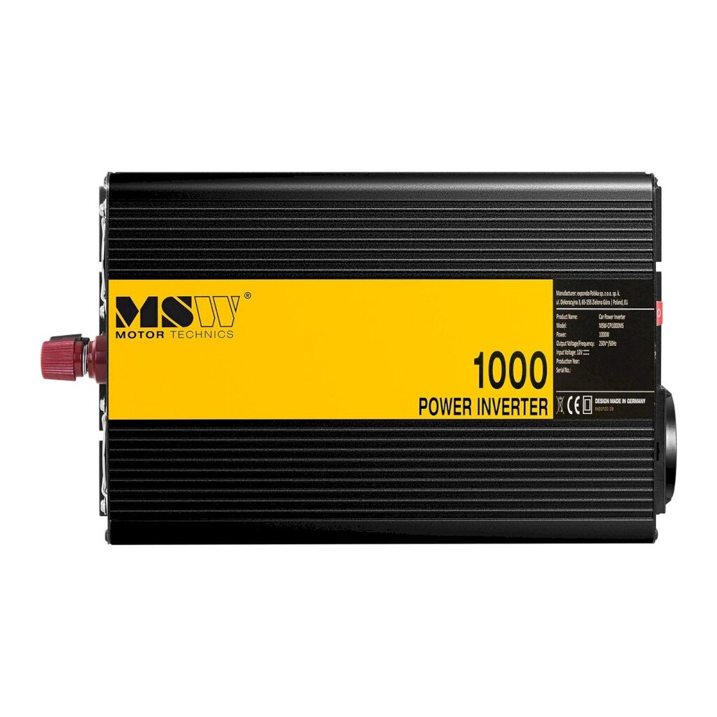 Autoaku pingemuundur, MSW-CPI1000MS1, 1000 W. hind ja info | Muundurid, inverterid | kaup24.ee