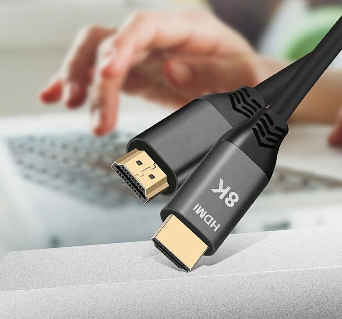 Kaabel HDMI 2.1 8K 1.5m цена и информация | USB jagajad, adapterid | kaup24.ee