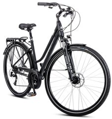 Гибридный велосипед ROMET Gazela 4 (2024) 28&quot;, черно-серый (M) цена и информация | Велосипеды | kaup24.ee