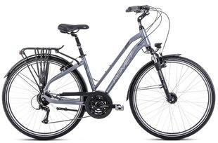 Гибридный велосипед ROMET Gazela 5 (2024) 28&quot; серебристо-серый (M) цена и информация | Велосипеды | kaup24.ee