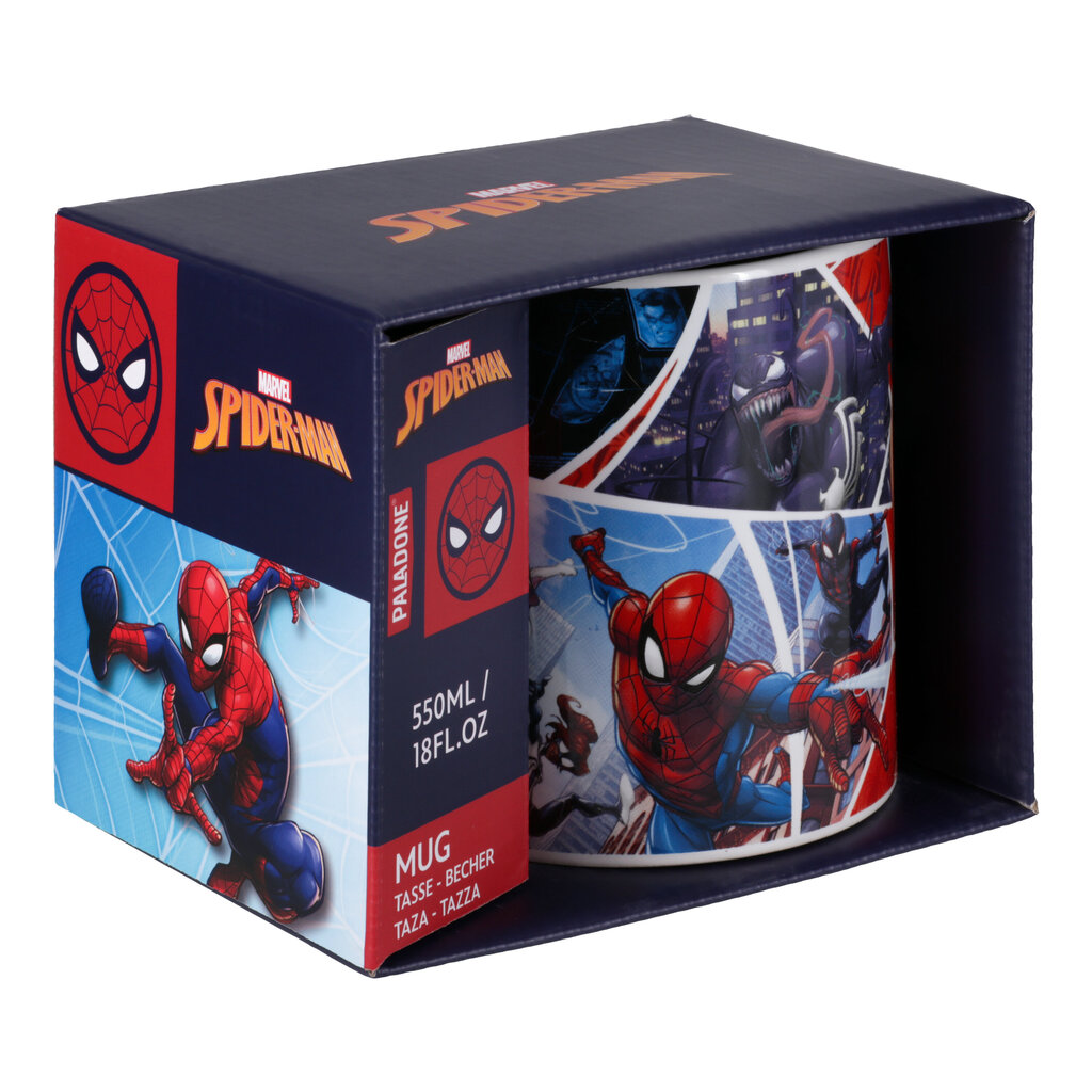 SPIDER-MAN XL kruus kleebisega hind ja info | Klaasid, tassid ja kannud | kaup24.ee