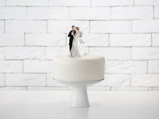 Украшение на торт Newly-weds 11 см цена и информация | Праздничная одноразовая посуда | kaup24.ee
