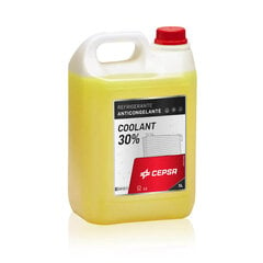 Холодильный Cepsa Coolant 30 % Антифриз 5 L цена и информация | Очищающие и охлаждающие жидкости | kaup24.ee