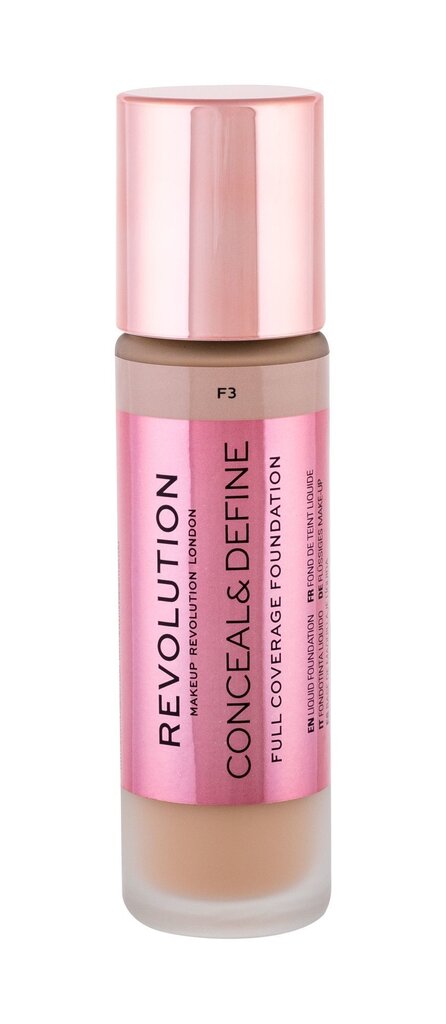 Jumestuskreem Makeup Revolution London Conceal & Define 23 ml цена и информация | Jumestuskreemid, puudrid | kaup24.ee