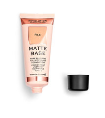 Makeup Revolution London Matte Base тональный крем 28 мл, F8,5 цена и информация | Пудры, базы под макияж | kaup24.ee
