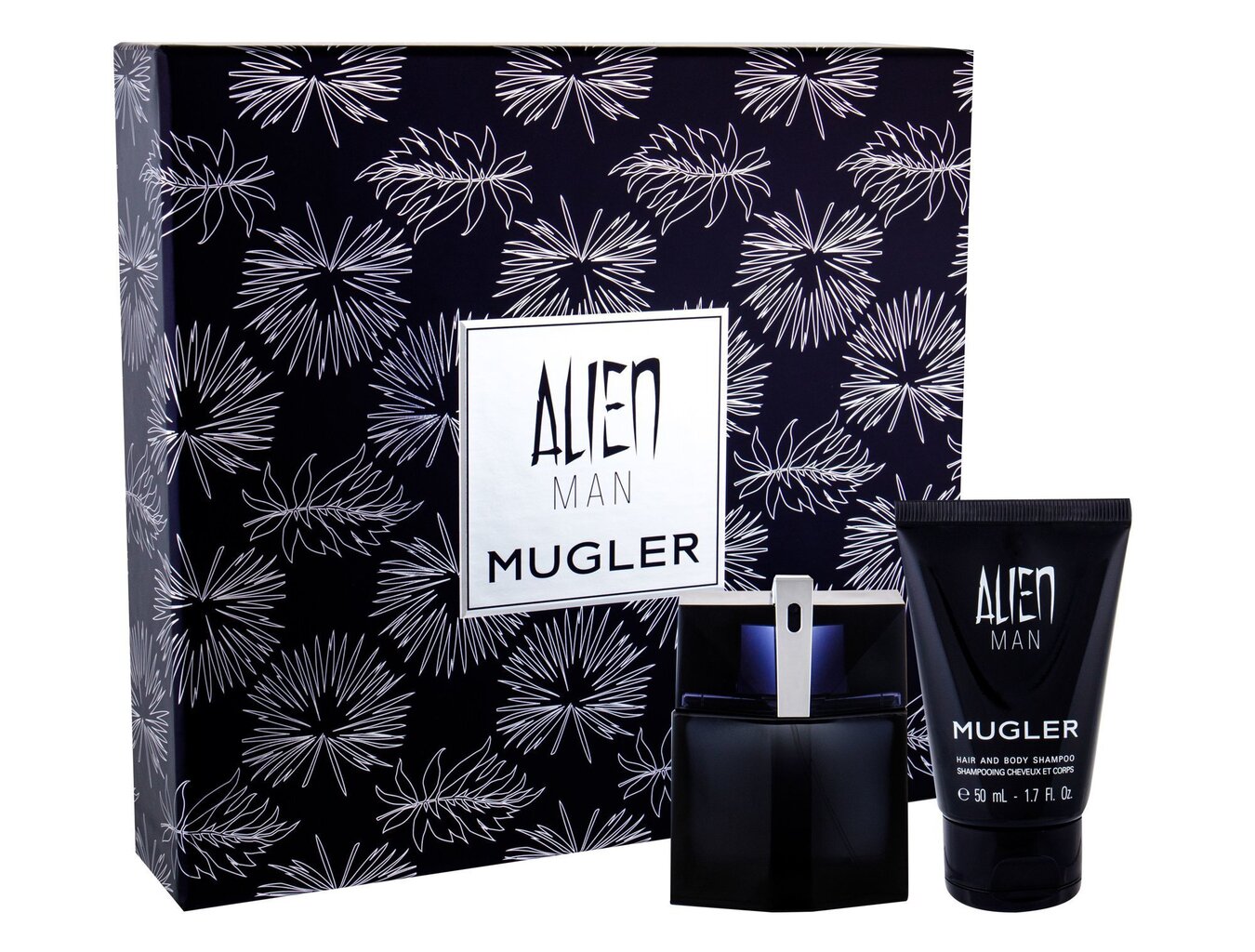 Komplekt Thierry Mugler Alien Men meestele: tualettvesi EDT 50 ml + dušigeel 50 ml цена и информация | Meeste parfüümid | kaup24.ee