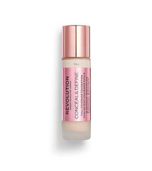 Jumestuskreem Makeup Revolution London Conceal & Define 23 ml, F 0.3 hind ja info | Jumestuskreemid, puudrid | kaup24.ee