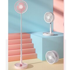 Laetav ventilaator, roosa цена и информация | Смарттехника и аксессуары | kaup24.ee