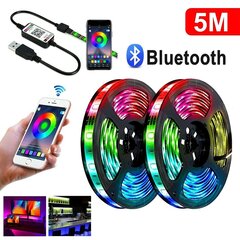 Led rgb usb riba, 5 meetrit цена и информация | Светодиодные ленты | kaup24.ee