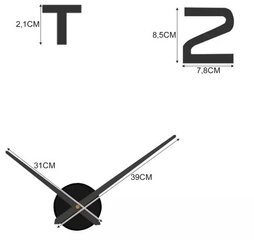 Руххи настенные часы цена и информация | Часы | kaup24.ee