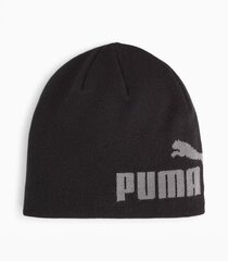 Puma мужская шапка 025636*01, черный 4067981504398 цена и информация | Мужские шарфы, шапки, перчатки | kaup24.ee