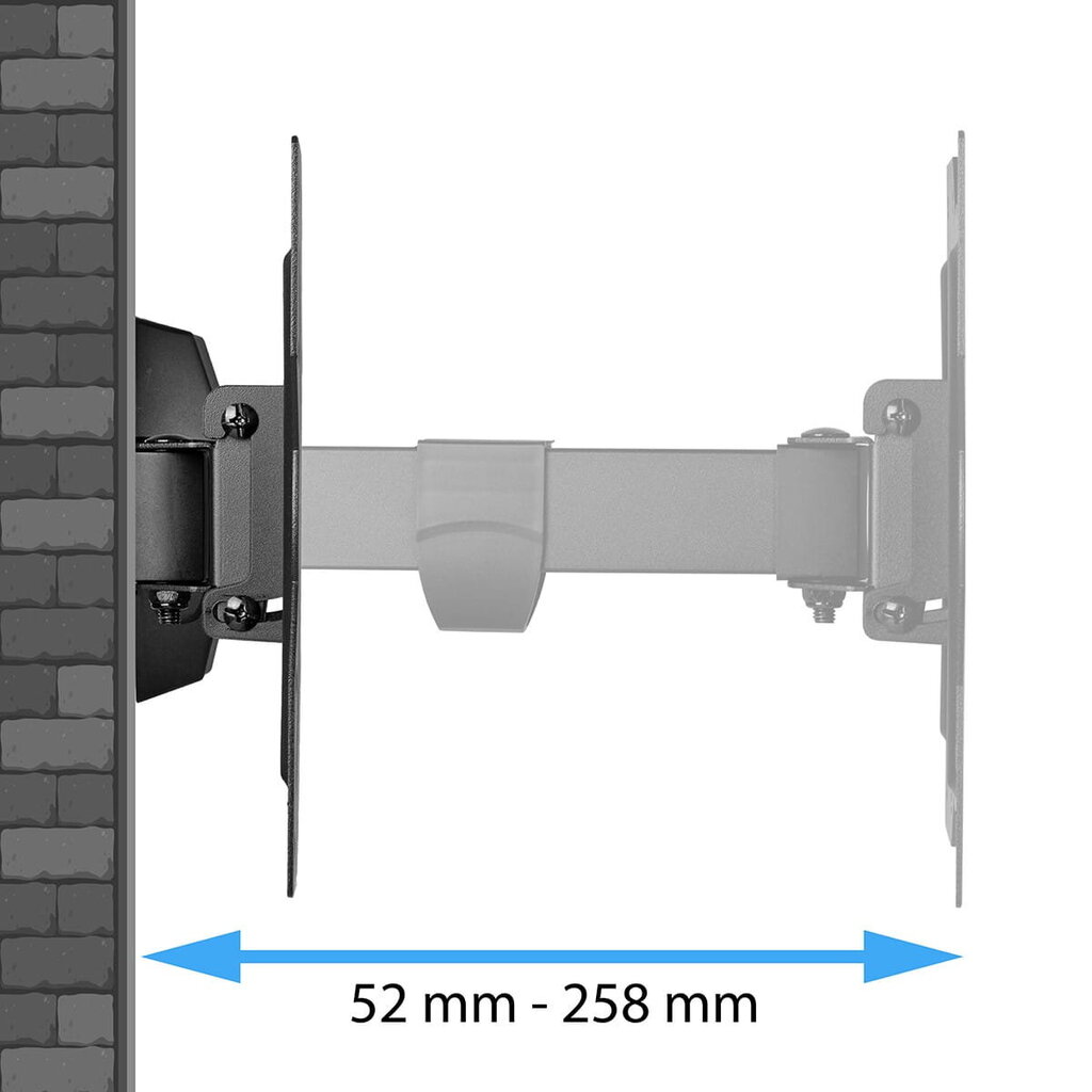 Telerihoidik 15-48" 200x200 KG-1036 Missouri KING MOUNT цена и информация | Teleri seinakinnitused ja hoidjad | kaup24.ee