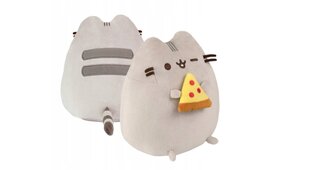 PUSHEEN PIZZAGA, pitsa käppades 24cm ülipehme hind ja info | Pehmed mänguasjad | kaup24.ee