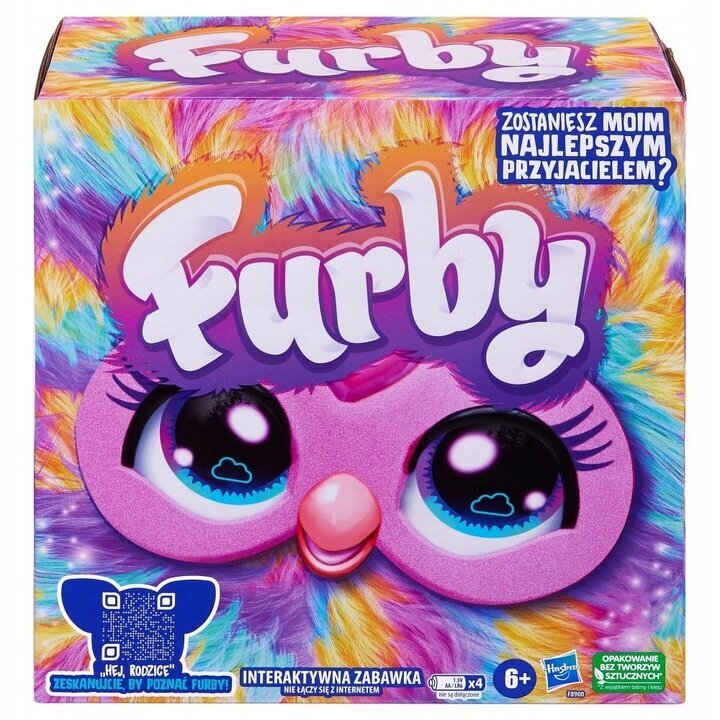 Hasbro FURBY 2.0. Interaktiivne vikerkaare maskott PL F8900 цена и информация | Pehmed mänguasjad | kaup24.ee