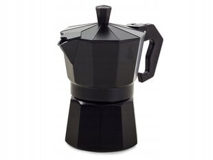 Кофеварка, 300 мл, алюминий, черный цена и информация | Чайники, кофейники | kaup24.ee