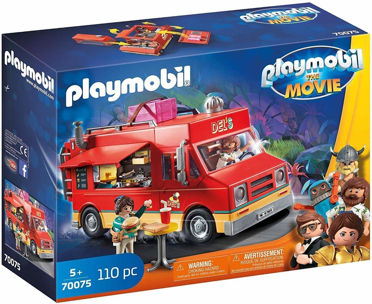 70075 PLAYMOBIL® The Movie Delo toidukaubik цена и информация | Klotsid ja konstruktorid | kaup24.ee