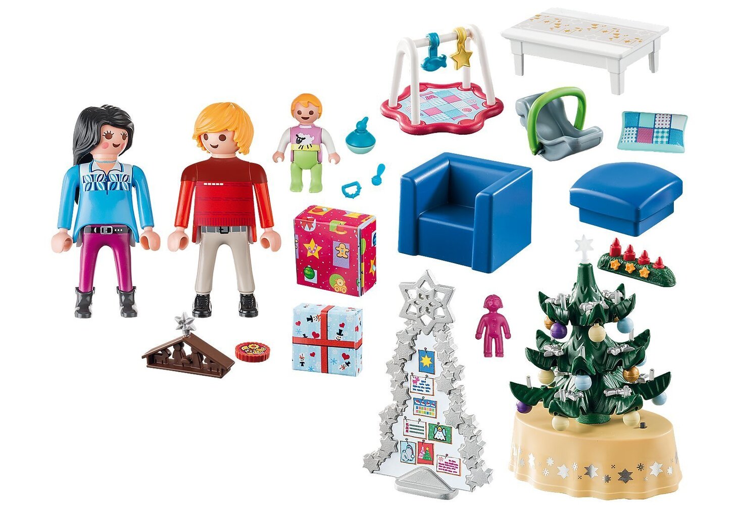 9495 PLAYMOBIL® Christmas Jõulu elutuba hind ja info | Klotsid ja konstruktorid | kaup24.ee