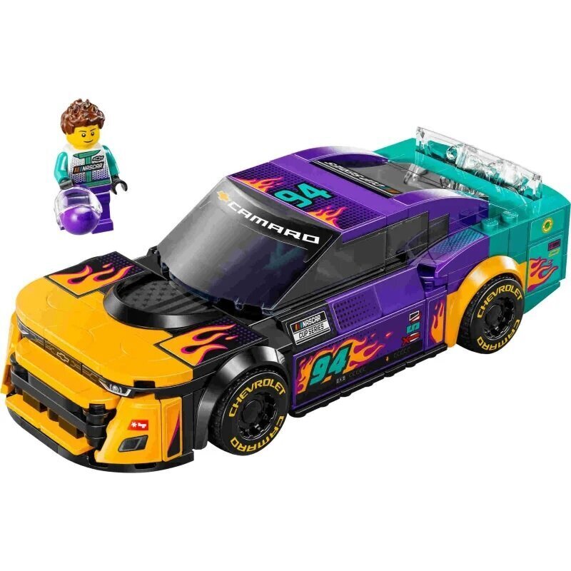 76935 Lego® Speed Champions Nascar® Next Gen Chevrolet Camaro ZL1, 328 o. цена и информация | Klotsid ja konstruktorid | kaup24.ee