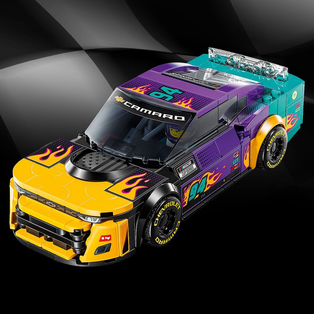 76935 Lego® Speed Champions Nascar® Next Gen Chevrolet Camaro ZL1, 328 o. цена и информация | Klotsid ja konstruktorid | kaup24.ee