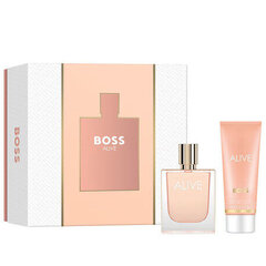 Hugo Boss Alive EDP komplekt naistele: eau de parfum 50 ml + kehakreem 75 ml hind ja info | Naiste parfüümid | kaup24.ee