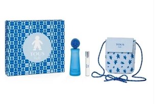 Набор духов Tous Kids Boy Eau De Toilette Set для детей: туалетная вода EDT, 100 мл + туалетная вода EDT, 15 мл + сумочка цена и информация | Духи для детей | kaup24.ee