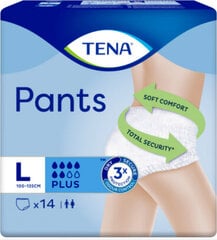 Трусики от протекания Tena Pants Plus Большой цена и информация | Подгузники, прокладки, одноразовые пеленки для взрослых | kaup24.ee