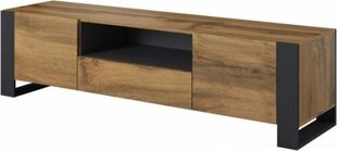 ТВ тумба Cama Meble Wood, 180x44x48, коричневый/серый цена и информация | Тумбы под телевизор | kaup24.ee