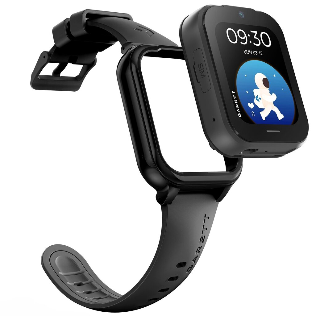 Garett Kids Essa Go 4G Black hind ja info | Nutikellad (smartwatch) | kaup24.ee