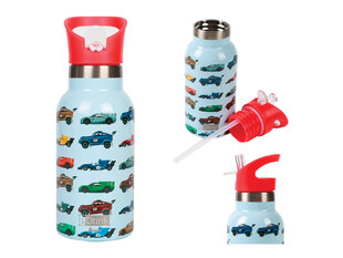 Termojoogipudel Itotal Kids Cars, 350ml, 1 tk hind ja info | Termosed, termostassid | kaup24.ee