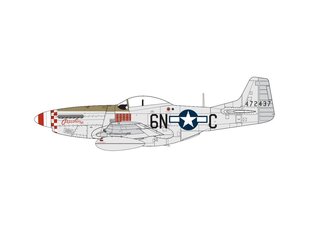 Airfix - North American P-51D Mustang, 1/72, A01004B цена и информация | Конструкторы и кубики | kaup24.ee