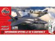 Airfix - Supermarine Spitfire & F-35B Lightning II Then and Now mudeli komplekt, 1/72, A50190 hind ja info | Klotsid ja konstruktorid | kaup24.ee