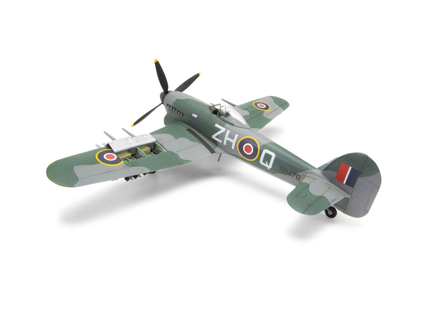 Konstruktor Airfix - Hawker Typhoon IB mudeli komplekt, 1/72, A55208A цена и информация | Klotsid ja konstruktorid | kaup24.ee