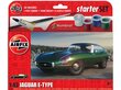 Airfix - Jaguar E-Type mudeli komplekt, 1/43, A55009 hind ja info | Klotsid ja konstruktorid | kaup24.ee