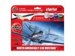 Airfix - North American P-51D Mustang mudeli komplekt, 1/72, A55013 цена и информация | Klotsid ja konstruktorid | kaup24.ee