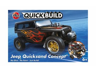 Konstruktor Airfix - QUICKBUILD Jeep 'Quicksand' Concept, J6038 hind ja info | Klotsid ja konstruktorid | kaup24.ee