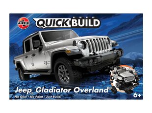 Airfix - QUICKBUILD Jeep Gladiator (JT) Overland, J6039 hind ja info | Klotsid ja konstruktorid | kaup24.ee