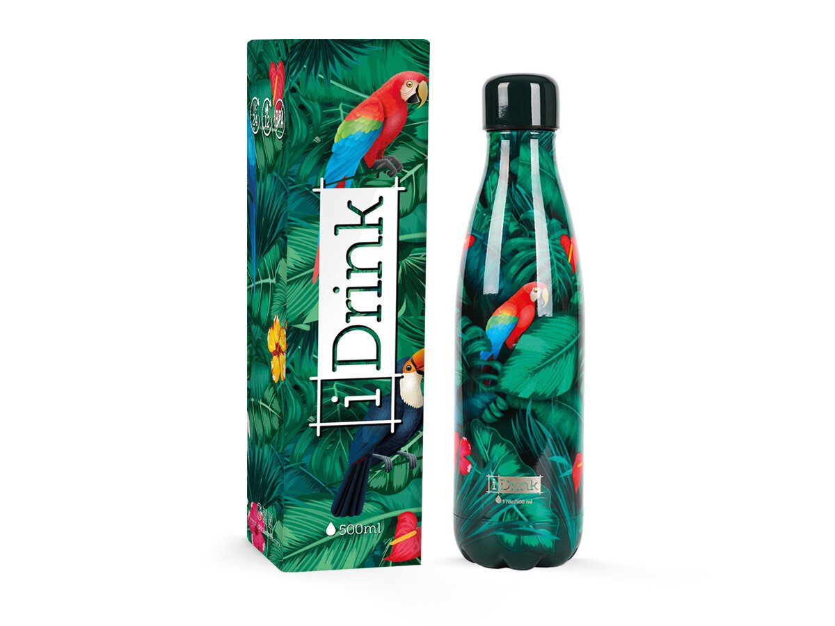 Termojoogipudel Itotal Tropical birds, 500ml hind ja info | Termosed, termostassid | kaup24.ee