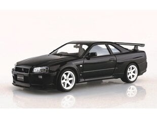 Konstruktor Aoshima - Nissan Skyline R34 GT-R V-Spec II '02 Custom Wheel, 1/24, 06695 hind ja info | Klotsid ja konstruktorid | kaup24.ee