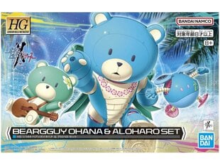 Bandai - HGBM Beargguy Ohana and Aloharo Set, 1/144, 66288 цена и информация | Конструкторы и кубики | kaup24.ee