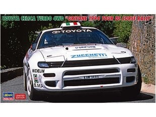 Hasegawa - Toyota Celica Turbo 4WD "Grifone 1994 Tour de Corse Rally", 1/24, 20673 hind ja info | Klotsid ja konstruktorid | kaup24.ee