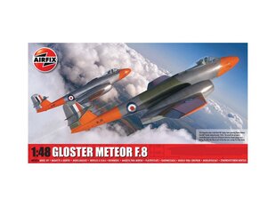 Airfix - Gloster Meteor F.8, 1/48, A09182A цена и информация | Конструкторы и кубики | kaup24.ee