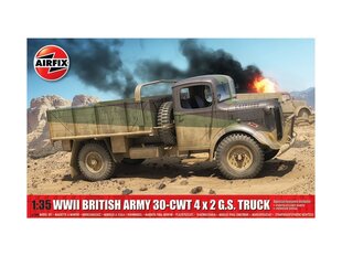 Airfix - WWII British Army 30-Cwt 4x2 GS Truck (Austin K30), 1/35, A1380 цена и информация | Конструкторы и кубики | kaup24.ee