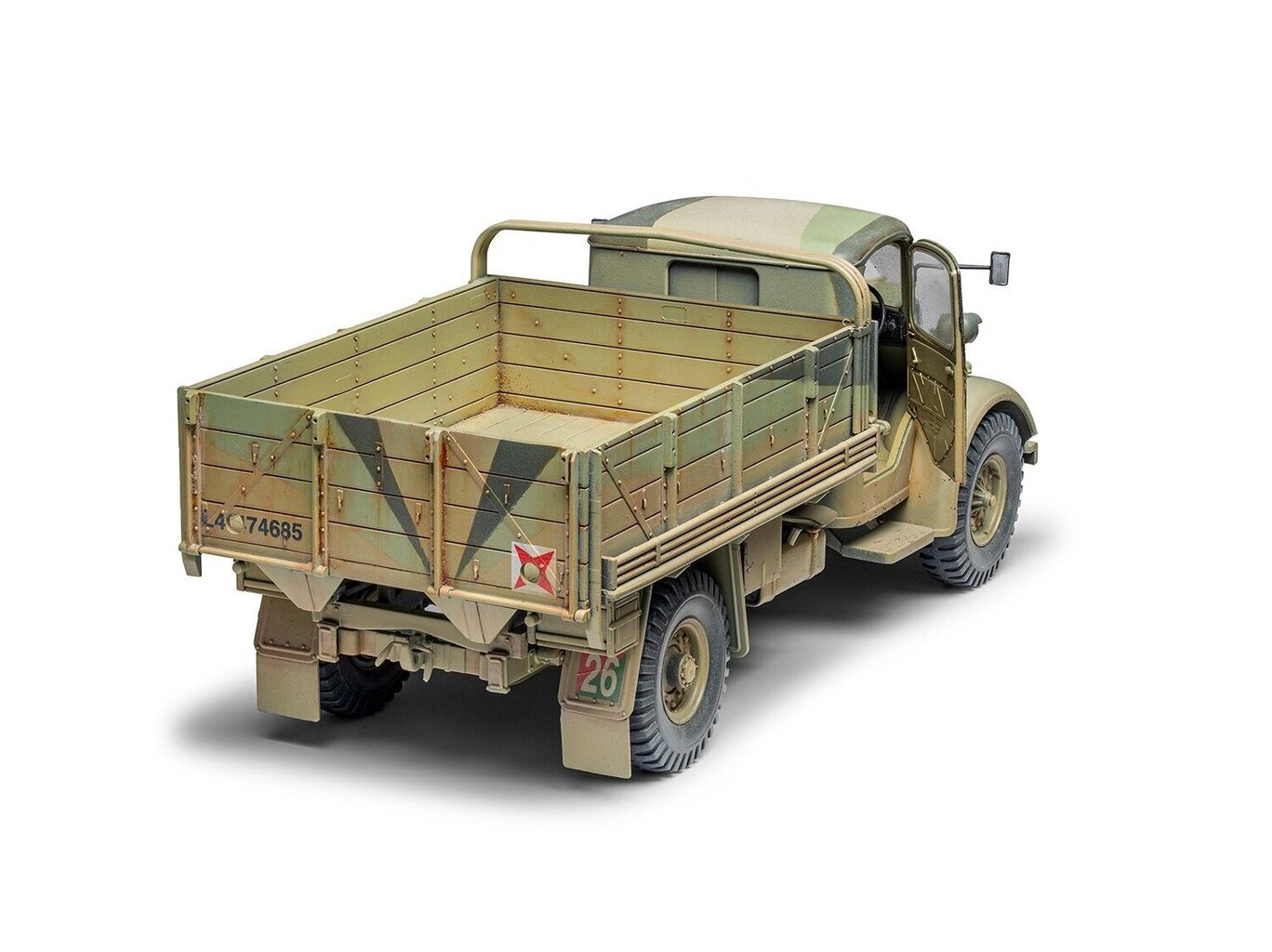 Airfix - WWII British Army 30-Cwt 4x2 GS Truck (Austin K30), 1/35, A1380 цена и информация | Klotsid ja konstruktorid | kaup24.ee