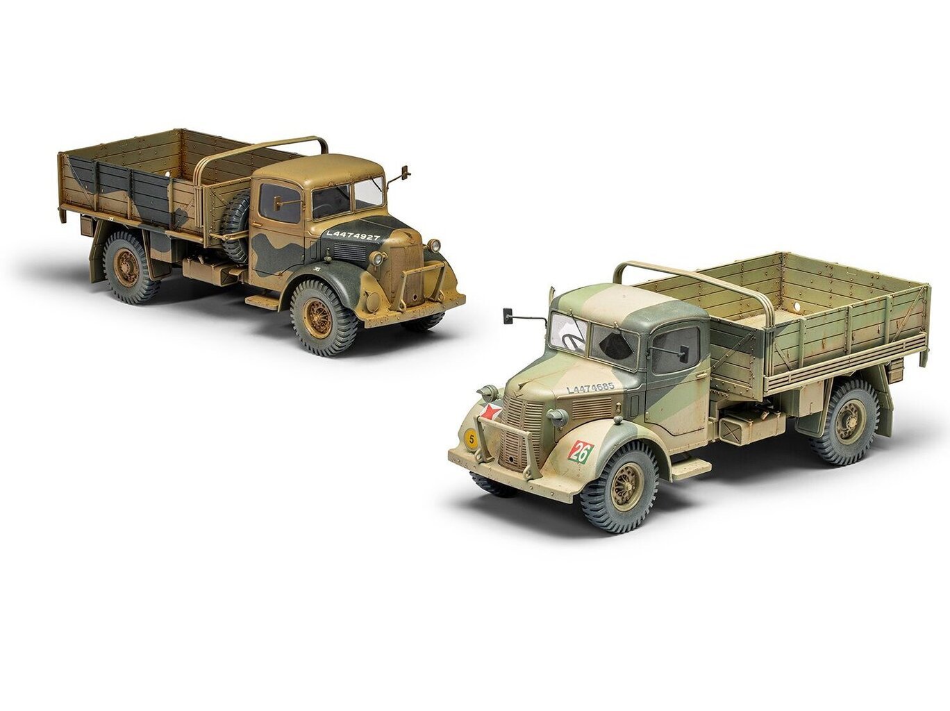 Airfix - WWII British Army 30-Cwt 4x2 GS Truck (Austin K30), 1/35, A1380 цена и информация | Klotsid ja konstruktorid | kaup24.ee