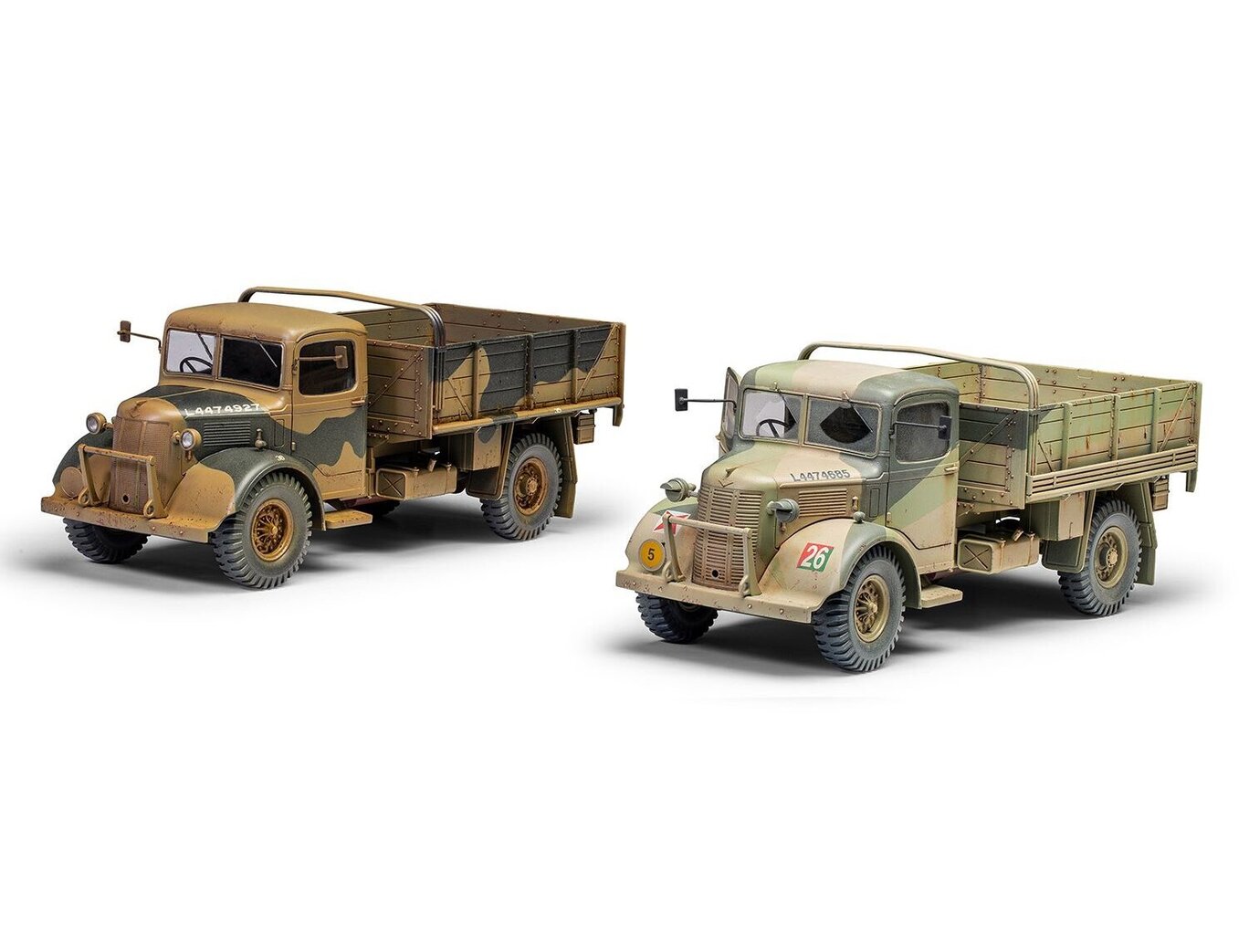 Airfix - WWII British Army 30-Cwt 4x2 GS Truck (Austin K30), 1/35, A1380 цена и информация | Klotsid ja konstruktorid | kaup24.ee