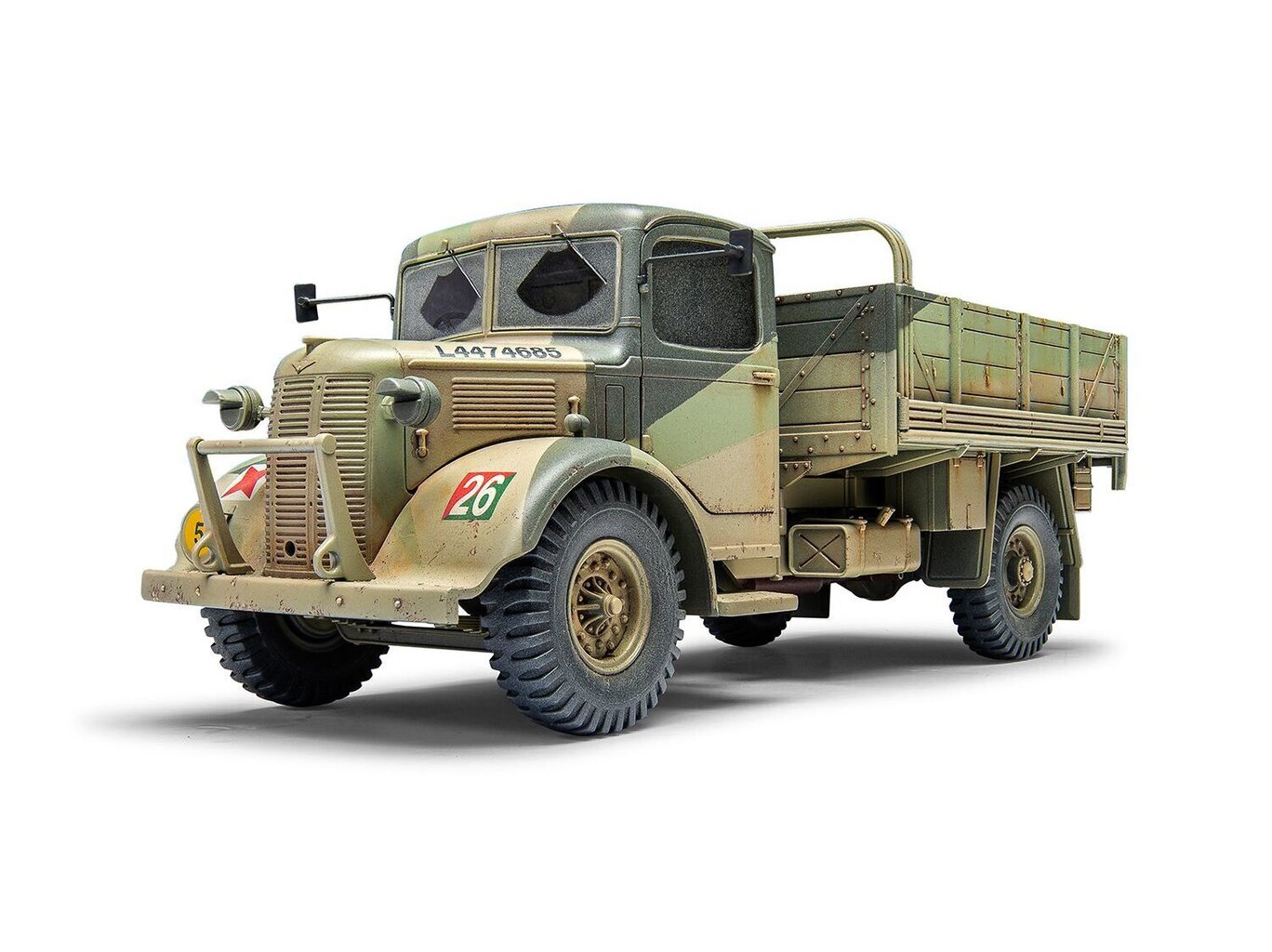 Airfix - WWII British Army 30-Cwt 4x2 GS Truck (Austin K30), 1/35, A1380 цена и информация | Klotsid ja konstruktorid | kaup24.ee