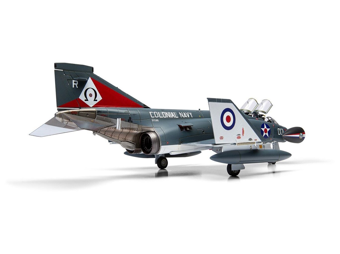 Konstruktor Airfix - McDonnell Douglas Phantom FG.1/FGR.2, 1/72, A06019A цена и информация | Klotsid ja konstruktorid | kaup24.ee