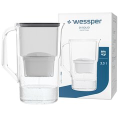 Wessper Aquamax Baxic 2.5l veefilterkannu + must filter hind ja info | Filterkannud ja filtrid | kaup24.ee